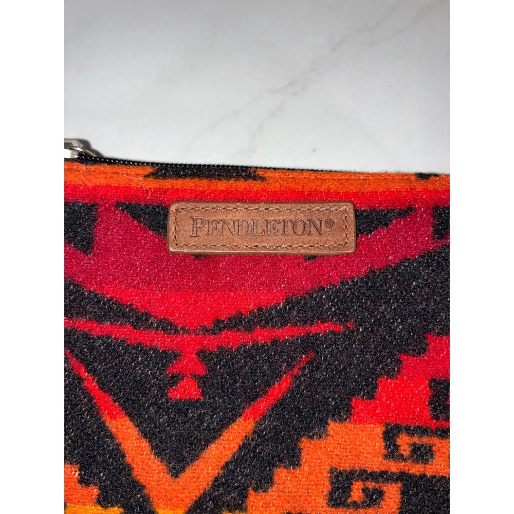 Pendleton Multicolor Wristlet - OS -‎ Wool Geometric Southwestern Boho Western - Picture 8 of 16